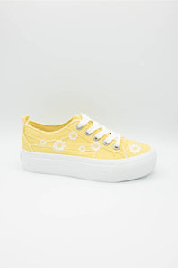Blowfish Malibu Sadie-Sun Platform Sneakers for Women in Yellow