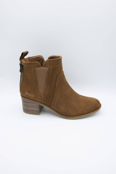 Blowfish Malibu Shoes Beam Rust Oiled Booties for Women in Brown