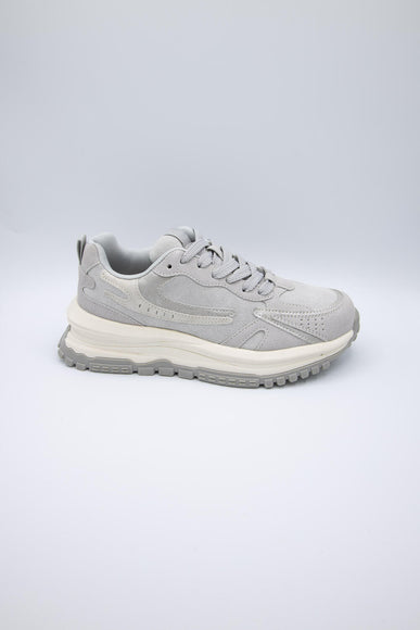 Blowfish Malibu Shoes Leo Chunky Sneakers for Women in Grey