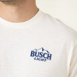 Brew City Busch Light Dog Fishing T-Shirt for Men in Natural