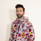 Brooklyn Cloth Native Icons Sherpa Hoodie for Men in Ivory 