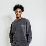 Brooklyn Cloth Originals Fleece Sweatshirt for Men in Dusty Black