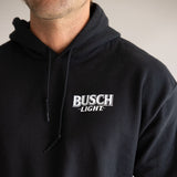 Busch Buck Shield Graphic Sweatshirt for Men in Black