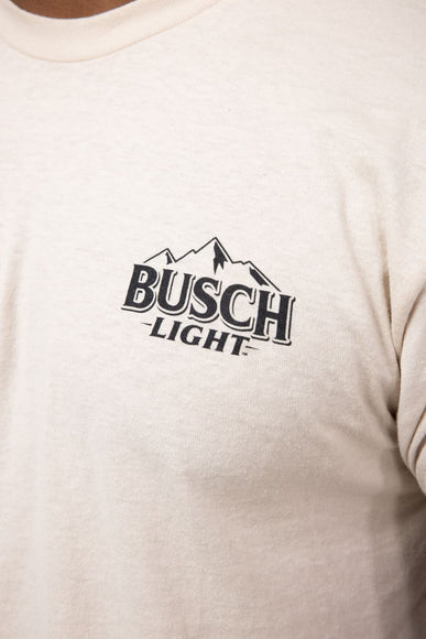 Busch Camo Can Deer T-Shirt for Men in Sand