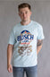 Busch Light Apple Orchard T-Shirt for Men in Chambray