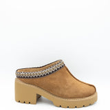 C&C California Sweden Braided Slippers for Women in Tan