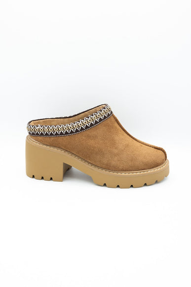 C&C California Sweden Braided Slippers for Women in Tan