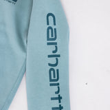 Carhartt Youth Classic Pullover Hoodie in Patina Green