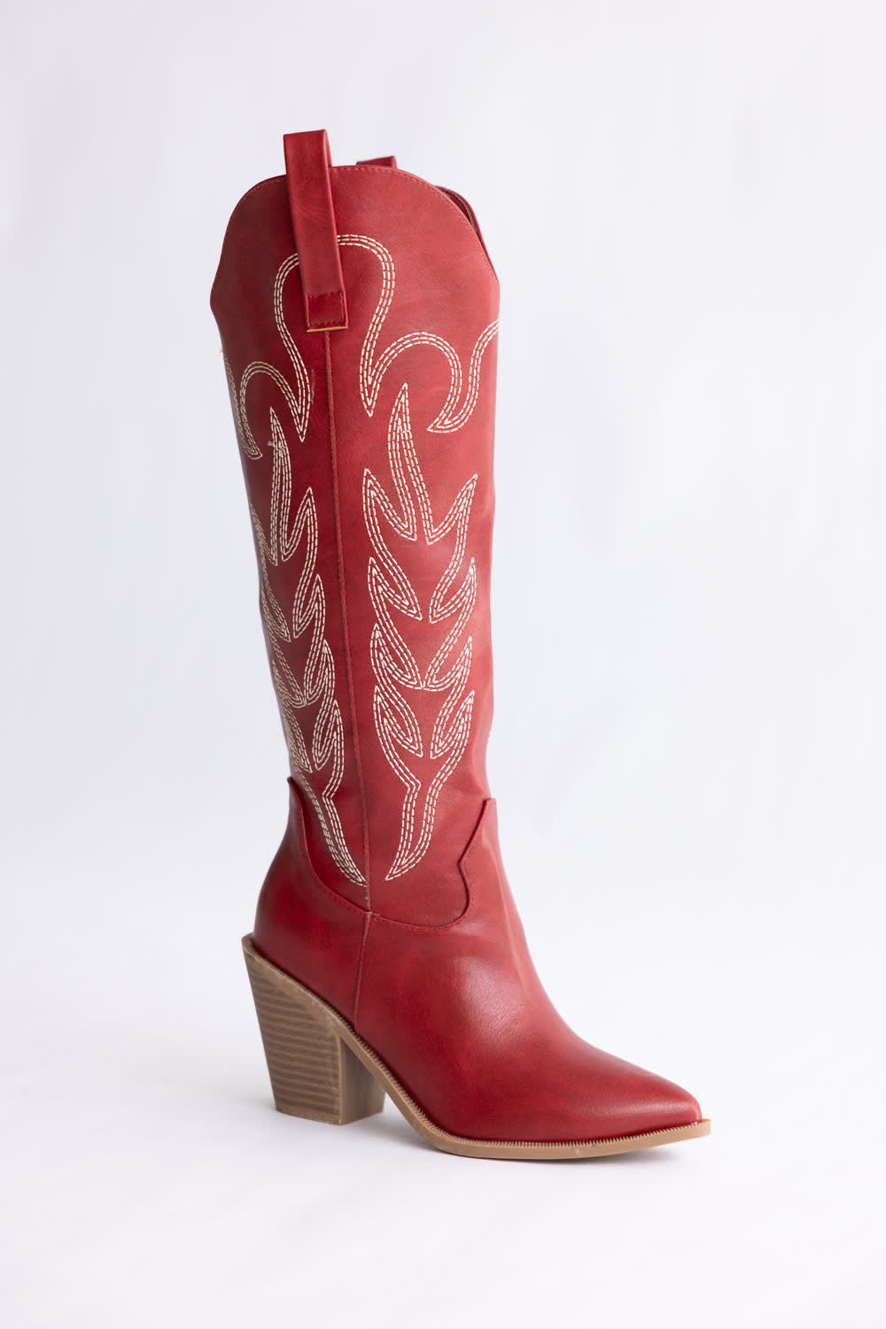 Top Moda Cattle Cowgirl Boots for Women in Red