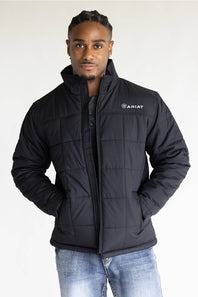 Ariat Crius Insulated Jacket for Men in Black | 10028355-BLK