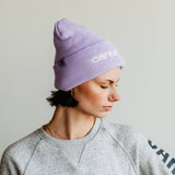 Carhartt Knit Cuff Beanie for Women in Purple