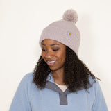 Carhartt Knit Pom-Pom Beanie in Purple