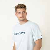 Carhartt Force Graphic T-Shirt for Men in Light Blue