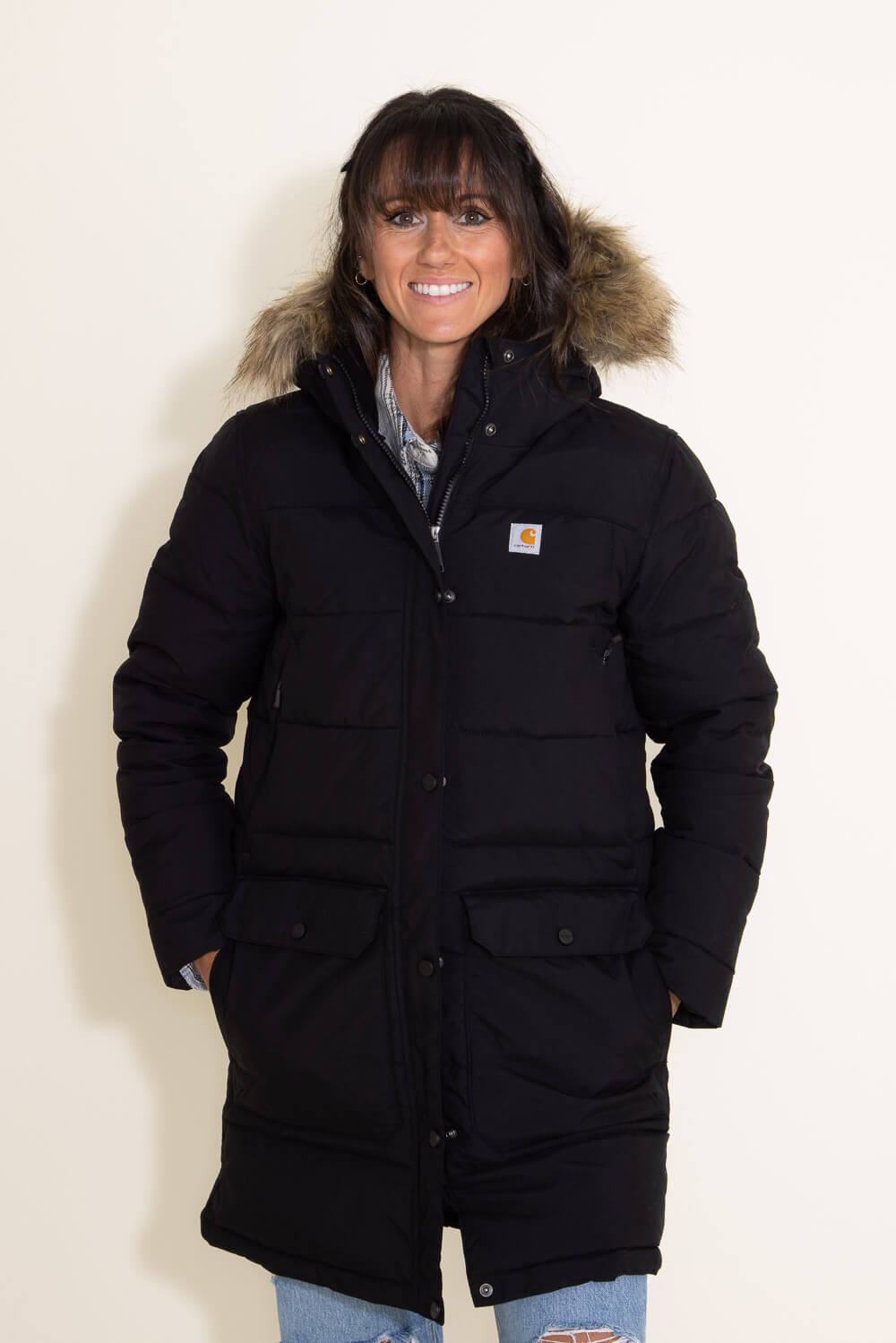 Carhartt Montana Insulated Coat for Women in Black