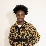 Carhartt Relaxed Fit Fleece Pullover for Men in Tan Camo