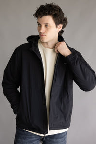 Carhartt Rugged Flex Relaxed Fit Lightweight Stretch Insulated Jacket for Men in Black | 106981-N04 BLACK