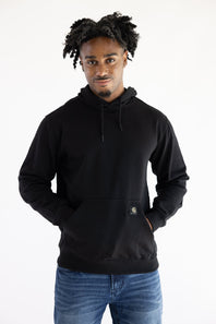 Carhartt Sawyer Camo Hoodie for Men in Black | 107461-N04-BLACK