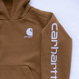 Carhartt Youth Classic Pullover Hoodie in Brown