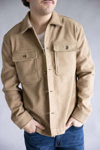 Civil Society Durbin Jacket for Men in Heather Khaki