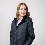 Columbia Heavenly Long Hooded Jacket for Women in Black