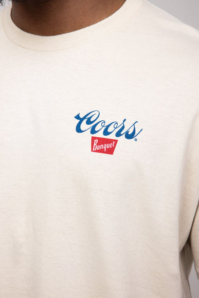 Coors Banquet Heritage T-Shirt for Men in Sand