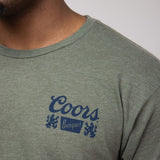 Coors Lone Cowboy T-Shirt for Men in Green