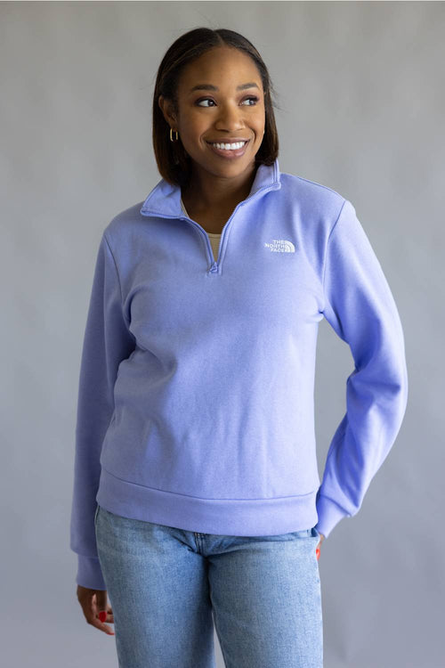 The North Face Evolution ¼ Zip for Women in Periwinkle Glow