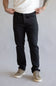 Weatherproof Vintage Straight Jeans for Men in Black