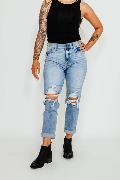 Eunina Rocky Binge Worthy High Rise Jeans for Women