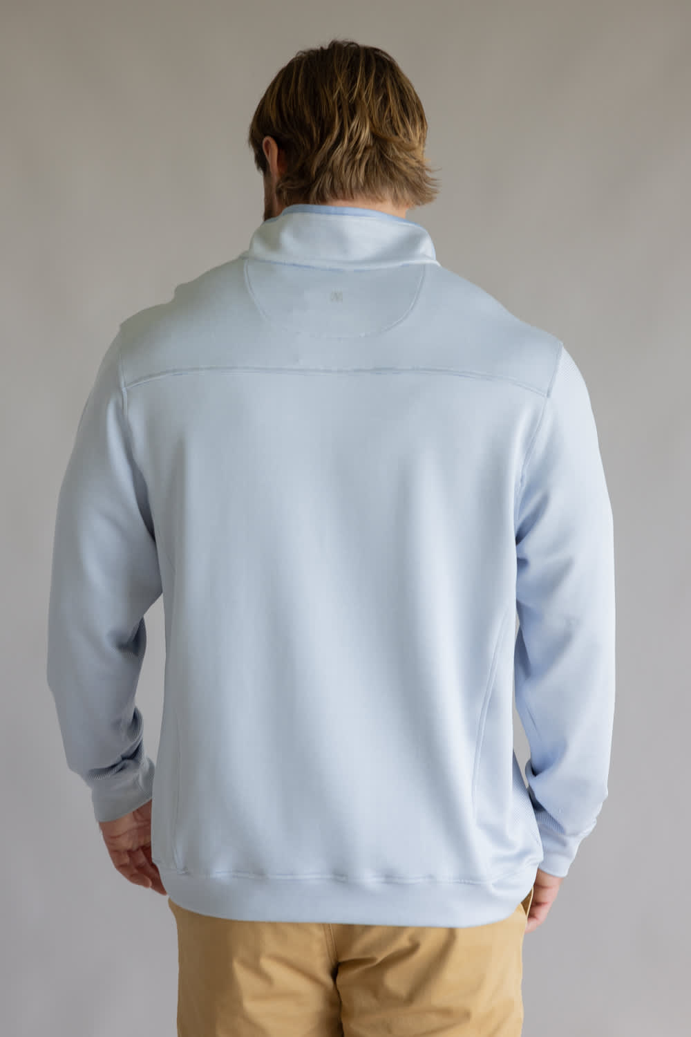 1897 Legends Quarter Zip Pullover for Men in Blue | FGM200-BLUE