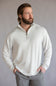 1897 Legends Quarter Zip Pullover for Men in Tan