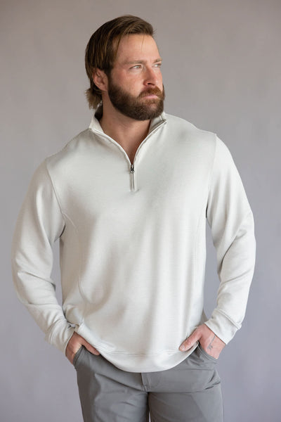 1897 Legends Quarter Zip Pullover for Men in Tan | FGM200-TAN – Glik's