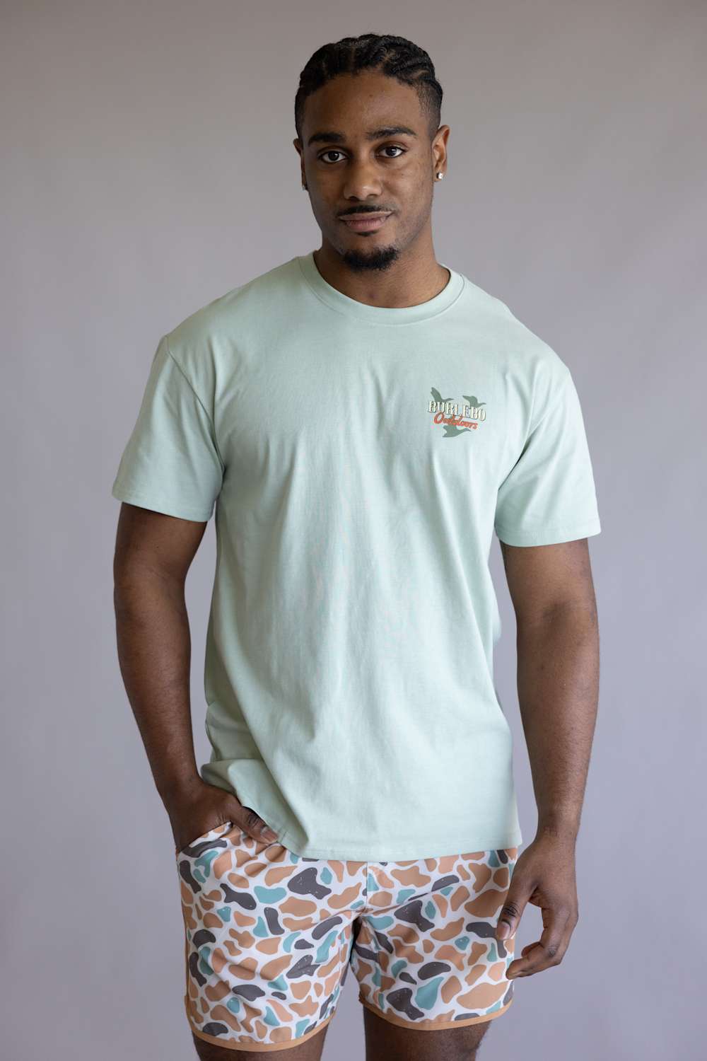 Burlebo Field Companion T-Shirt for Men in Sage