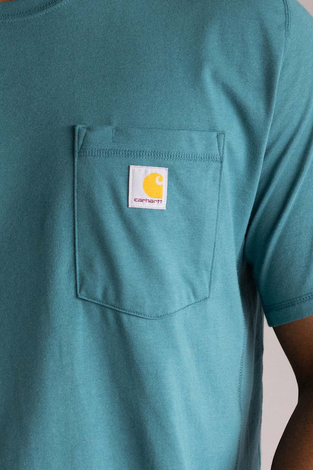 Carhartt Force Pocket T-Shirt for Men in Dark Teal
