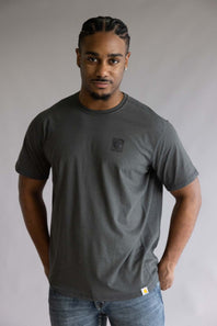Carhartt Force Logo T-Shirt for Men in Carbon Heather