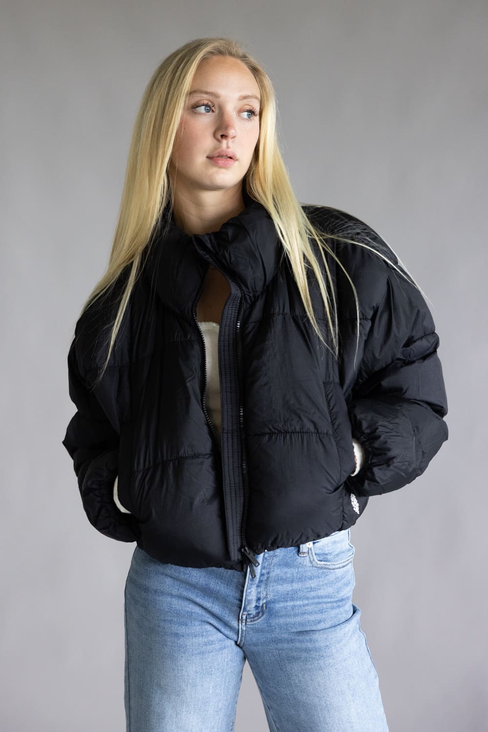 FP Movement In A Bubble Puffer Jacket for Women in Black