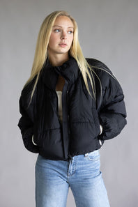 FP Movement In A Bubble Puffer Jacket for Women in Black