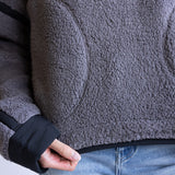 FP Movement Mountain ½ Zip Fleece for Women in Gunmetal Combo