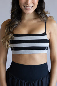 FP Movement Tighten Up Reversible Bra for Women in Black Combo