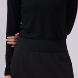 Free Fly Bamboo-Lined Active Breeze Skort for Women in Black