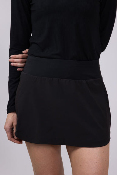 Free Fly Bamboo-Lined Active Breeze Skort for Women in Black