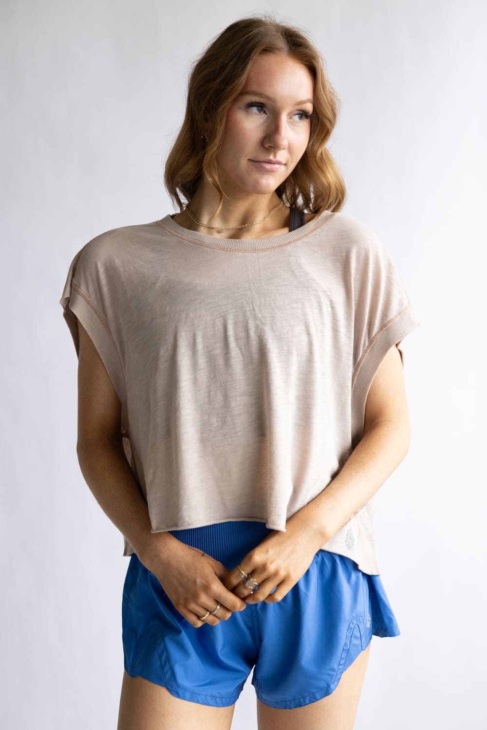 FP Movement My Time Layer Tee for Women in Sandy
