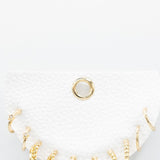 Five Pair Hoop Earrings Set for Women in Gold