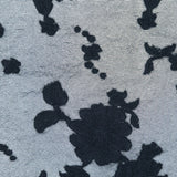 Free People Flocked Floral Tights for Women in Black