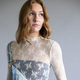 Free People Intimately Lady Lux Sheer Layering Top for Women in Cream