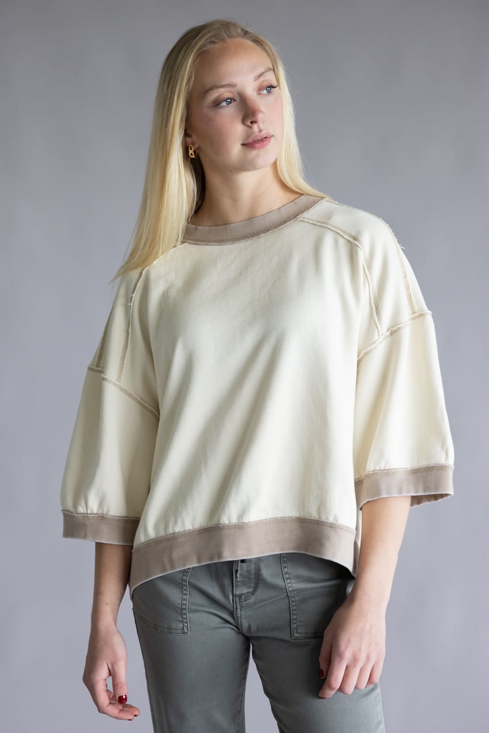 Free People We The Free Everything Pullover for Women in Nilla Cream
