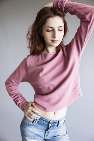 Free People We The Free Jess Tee for Women in Orchid Combo