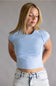 Free People We The Free Protagonist Top for Women in Dream Blue