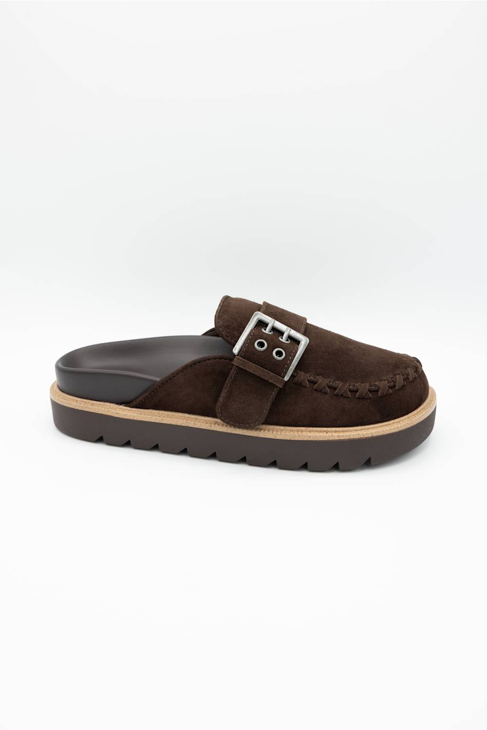 MIA Zaina Lug Clogs for Women in Chocolate | GS1673408R-CHOCOLATE