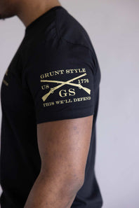 Grunt Style Hold My Beer T-Shirt for Men in Black